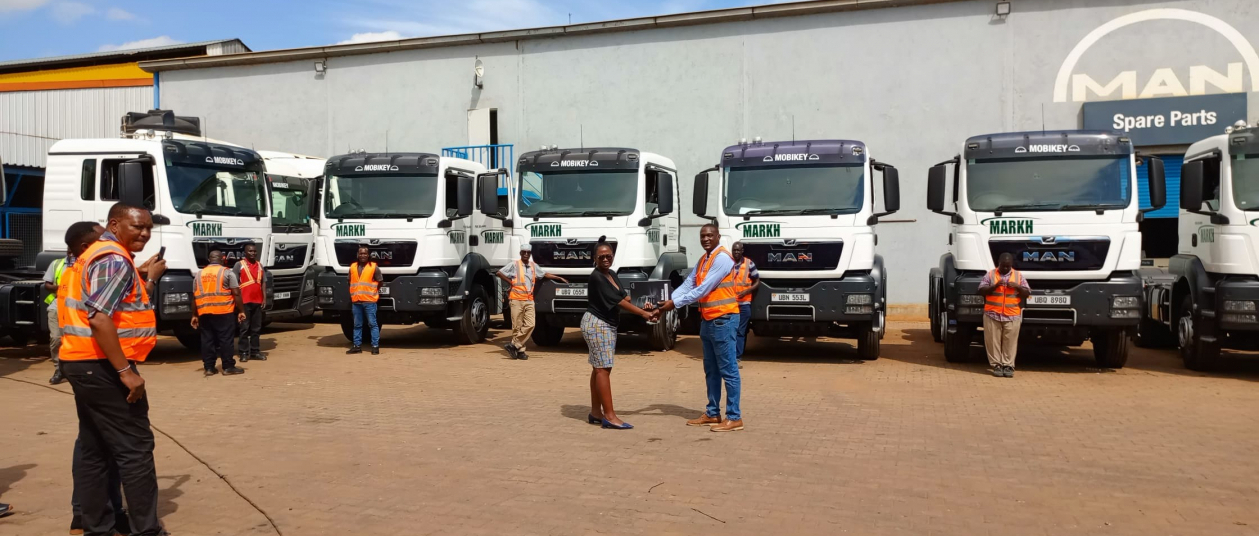 MAN Trucks Delivery to Markh Investment